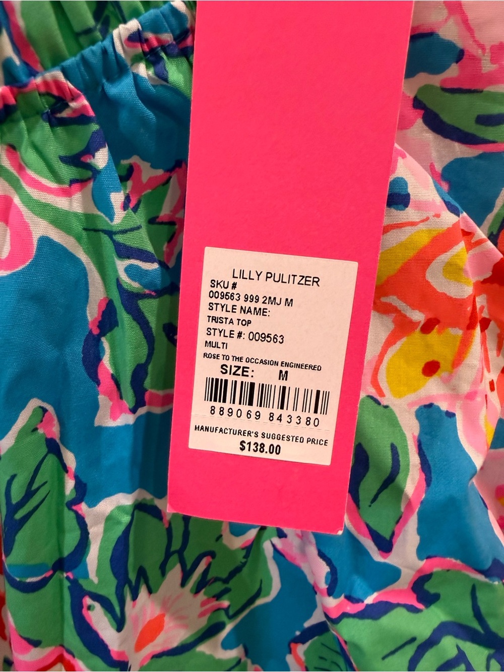 Lilly Pulitzer Trista Top - Picture 2 of 5